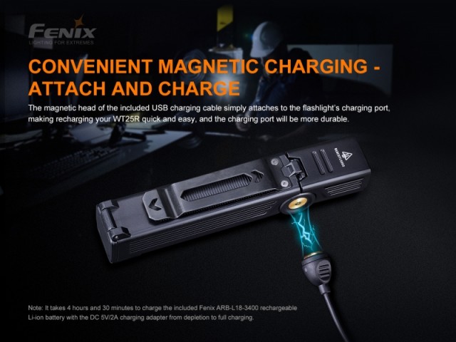 Punjačka svjetiljka FENIX WT25R