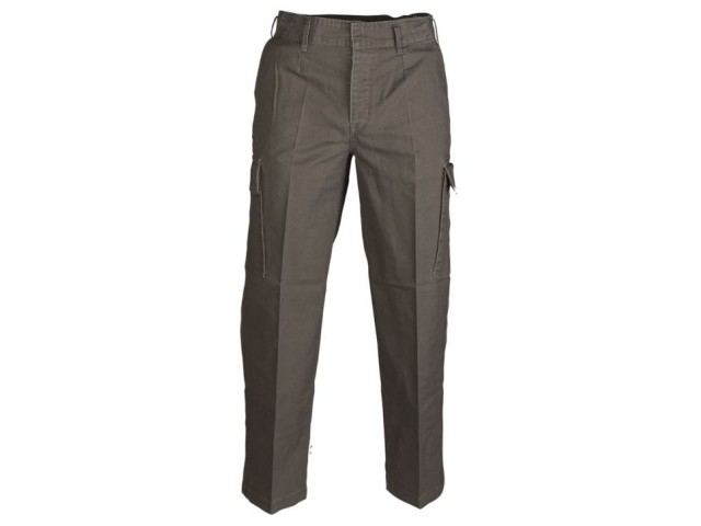 Pantaloni militari MOLESKIN grigio oliva