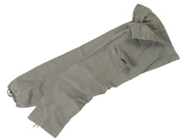 Pantaloni militari MOLESKIN grigio oliva