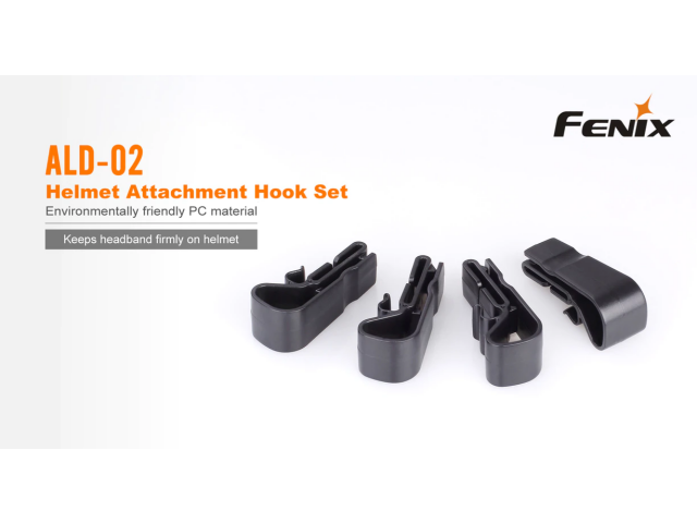 Set di ganci per fissaggio al casco Fenix ALD-02