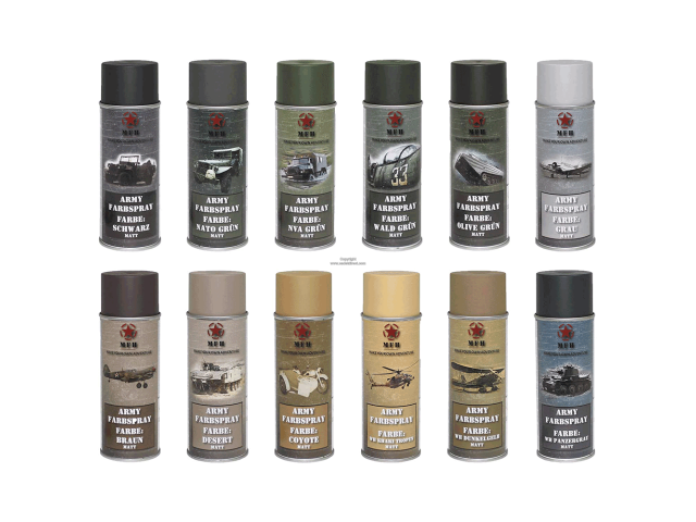 Spray mimetico MFH Army - vari colori