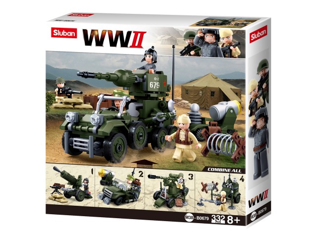 Set za sastavljanje SLUBAN WWII 2v1
