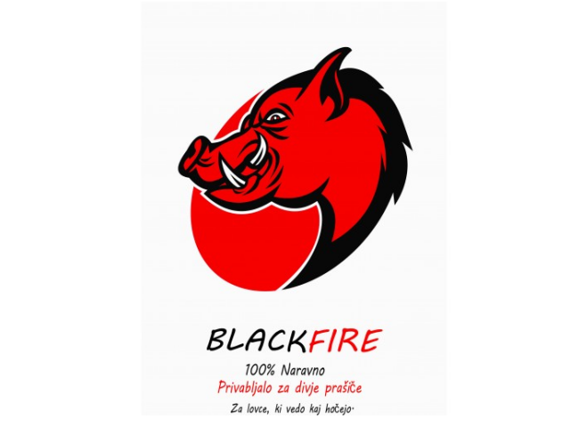 Wildschwein Lockmittel BLACK FIRE 0,5 kg