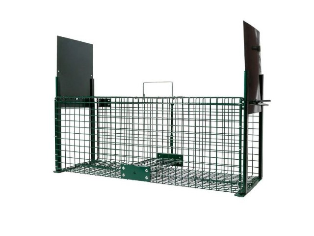 Live trap 60x21x21 cm - double doors