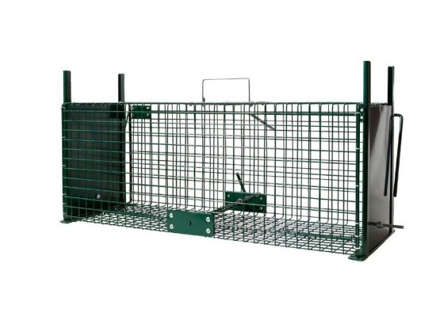 Live trap 60x21x21 cm - double doors