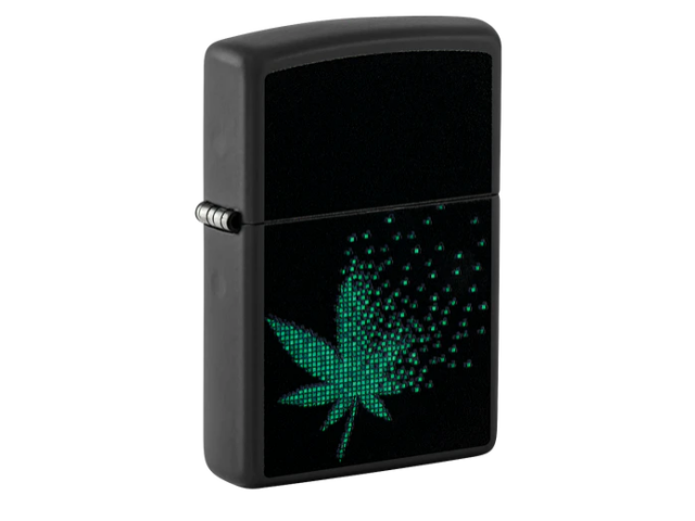 ZIPPO 48677 Pixel Cannabis UV