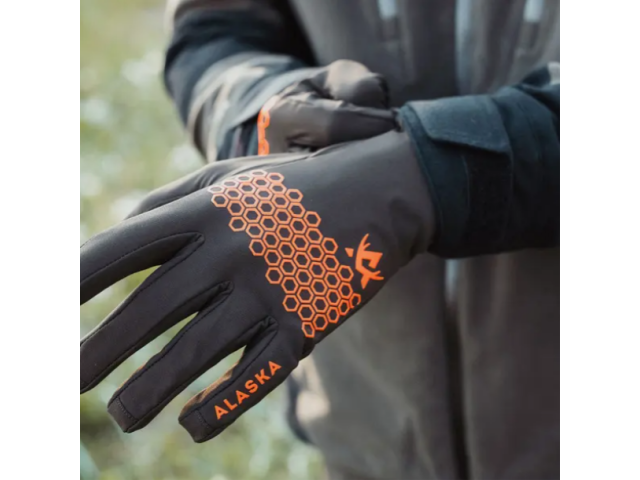 Rokavice ALASKA 1795 Chaser Stretch Gloves - rjavo/zelene