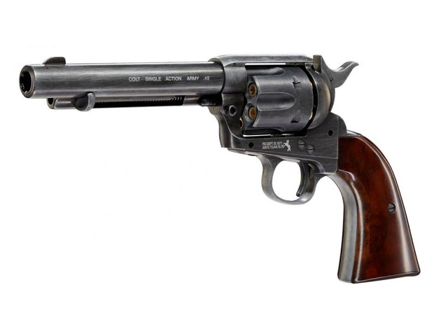 Luftgewehr COLT SAA .45 - 4,5 mm CO2 antik - Diabolos