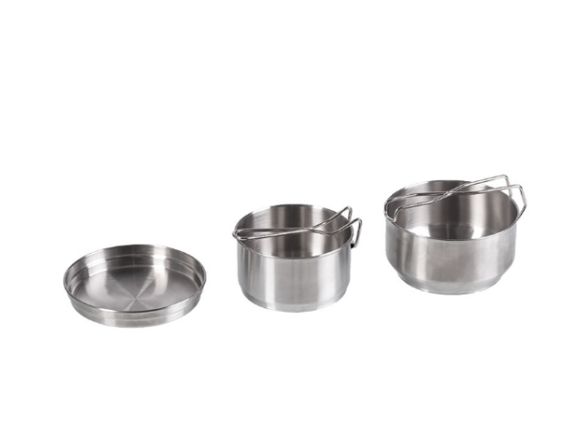 Set (3) containers MILTEC Czech - 3PC Stainless Steel