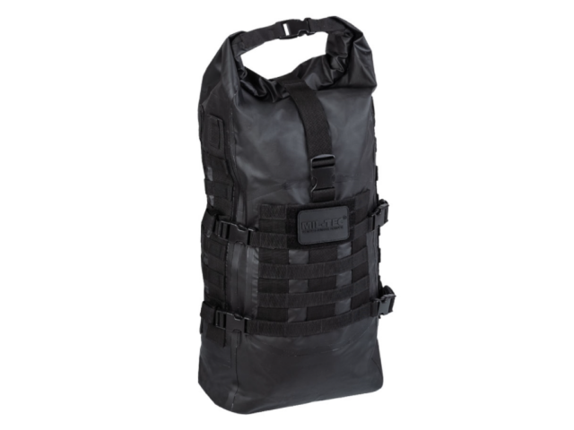 Nepremočljivi nahrbtnik MILTEC TACTICAL SEALS DRY-BAG - črn