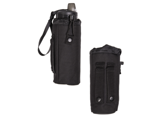 Flaschentasche MILTEC Black molle - schwarz