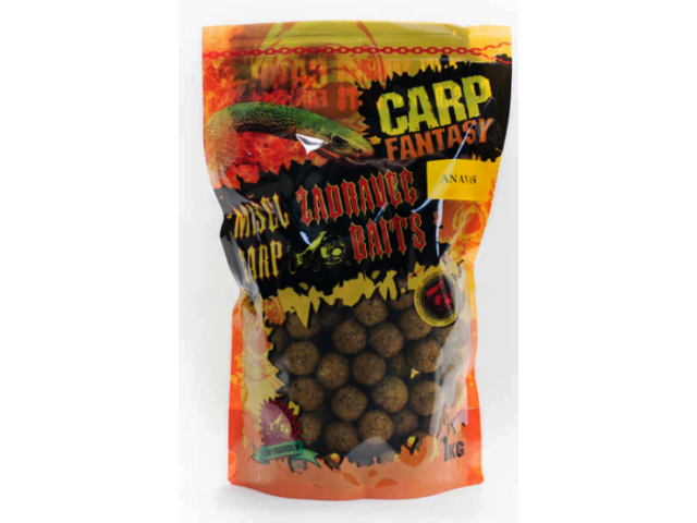 Boili FANATIC Carp 20 mm- različni okusi 800 g