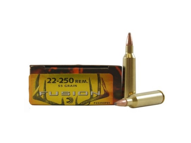 Cartuccia FEDERAL 22-250 Remington - 55gr/3,56g