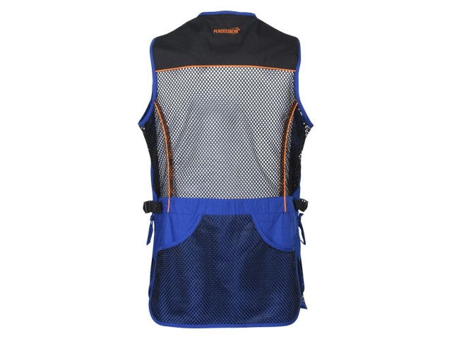 Strelski brezrokavnik PERC Evo Shooting Vest - moder