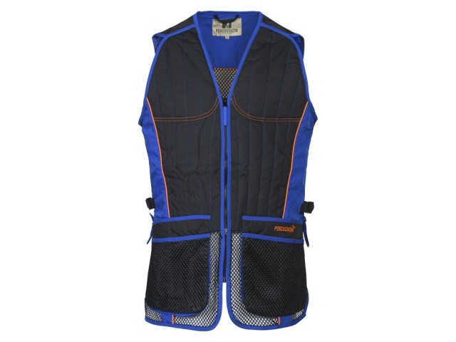 Strelski brezrokavnik PERC Evo Shooting Vest - moder