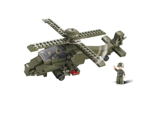SLUBAN Assault Helicopter Assembly Set
