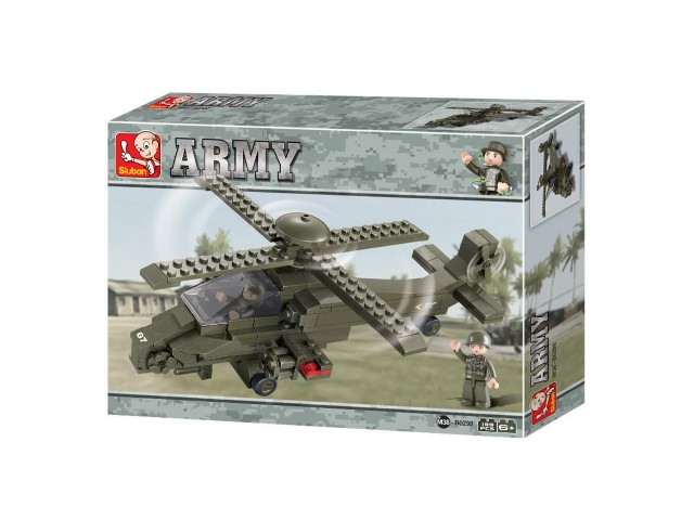 SLUBAN Assault Helicopter Assembly Set
