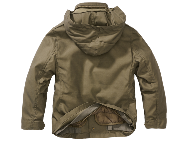 Children's jacket with lining M65 Brandit green