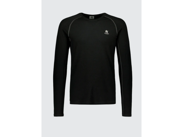 Thermo-Unterwäsche ALASKA 1795 MERINO Set - schwarz