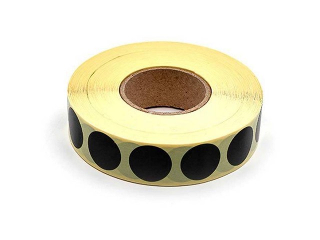 Adesivi per bersagli neri 20mm - 2000 pezzi