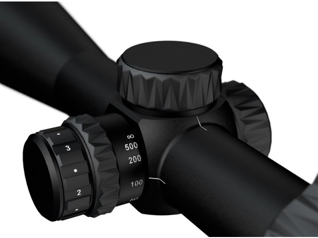 Strelni daljnogled MEOPTA Optika6 2,5-15x44 RD SFP - 4C