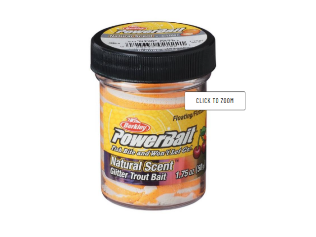 Bait for attracting fish BERKLY Powerbait Natural Scent - Orange Soda