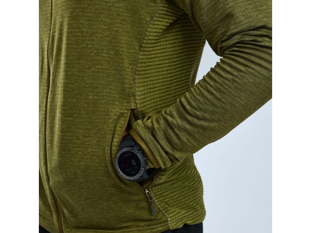 Thermal fleece PINEWOOD Abisko fleece - green