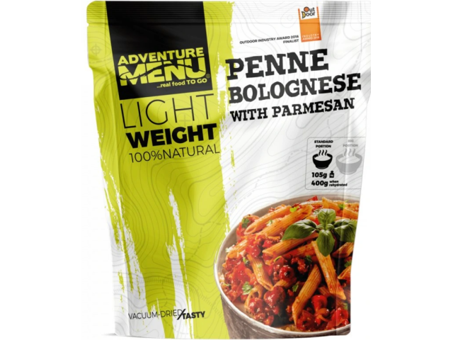 Obrok ADVENTURE MENU Tjestenina bolognese s parmezanom - 400g