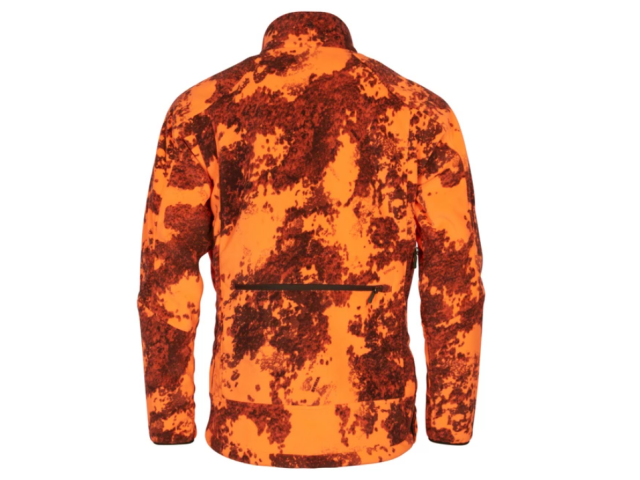 Obrnljiva flis jakna PINEWOOD Furudal Fleece - zelena/oranžna