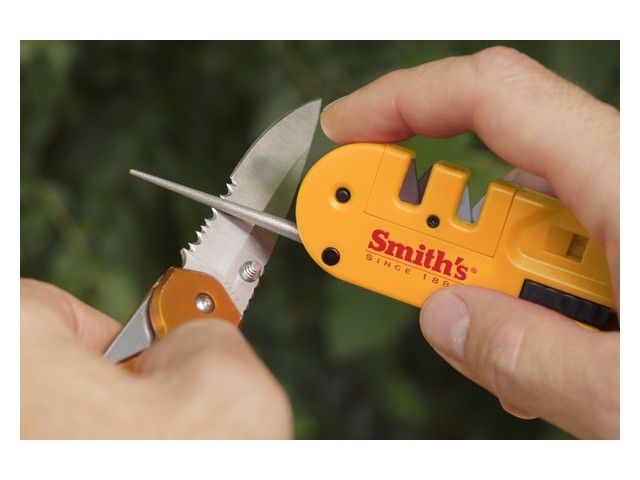 Schärfer für Klingen, Feuerstein, Pfeife, Kompass SMITH'S Pocket Pal X2 Sharpener und Überlebenswerkzeuge