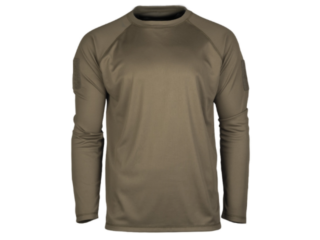 Long shirt MILTEC Quick Dry green