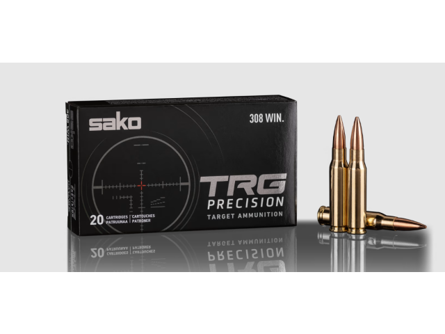 Cartuccia SAKO 308 Win TRG Precision - 10,9g/168gr