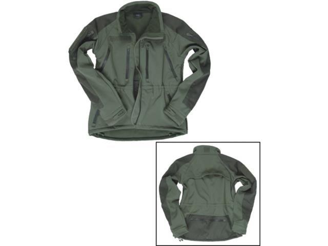 MILPLUS softshell jacket olive green