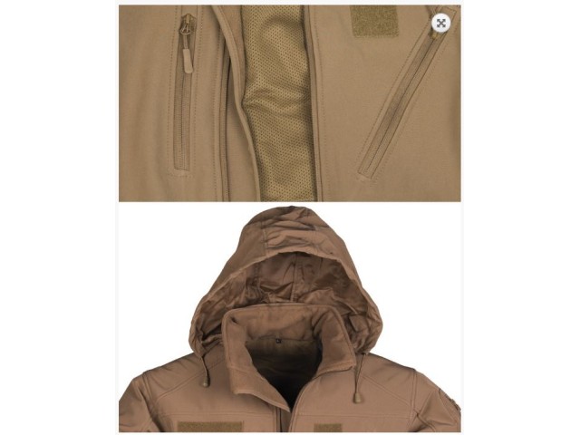Giacca softshell SCU 14 Coyote