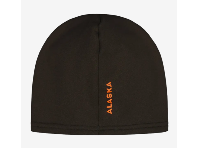 Kapa ALASKA 1795 Thermo Dry Beanie - smeđa/zeleno