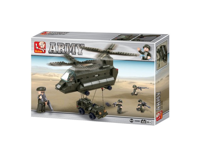 Assembly set SLUBAN transport helicopter