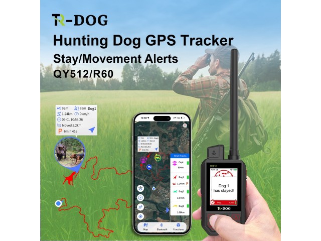 GPS per cani TR-Dog® QY512   collare R50