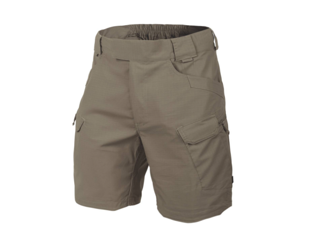 Kurze Hosen HELIKON UTS (URBAN TACTICAL SHORTS) - POLYCOTTON RIPSTOP RAL7013 grün