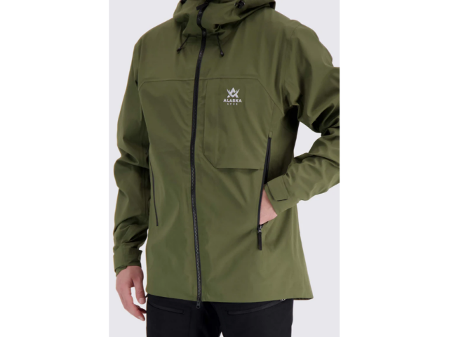 ALASKA 1795 Velvet 3 Layer jacket - green