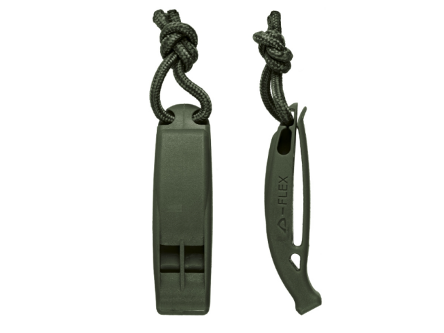 Signalpfeife MILTEC Tactical molle - grün