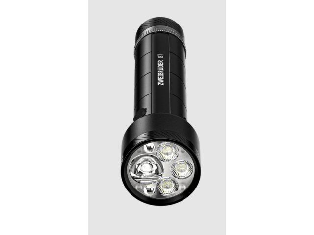 Rechargeable flashlight ZWEI BRUDER ZB8T - 4000 lm