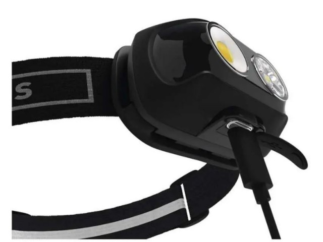 Naglavna svetilka Emos COB LED 500lm, 130m