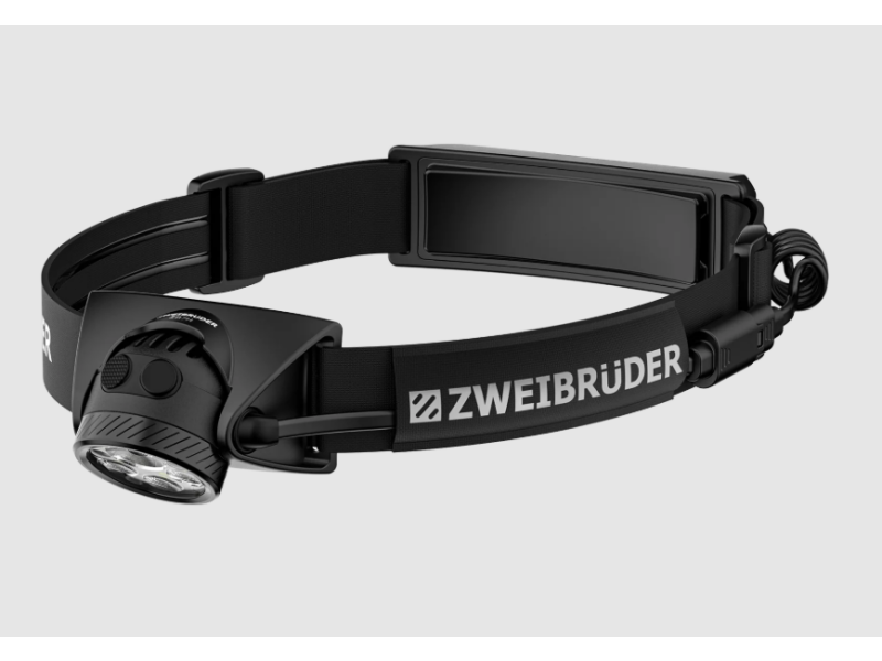 Lampada frontale ricaricabile ZWEI BRUDER ZB7H - 1200 lm
