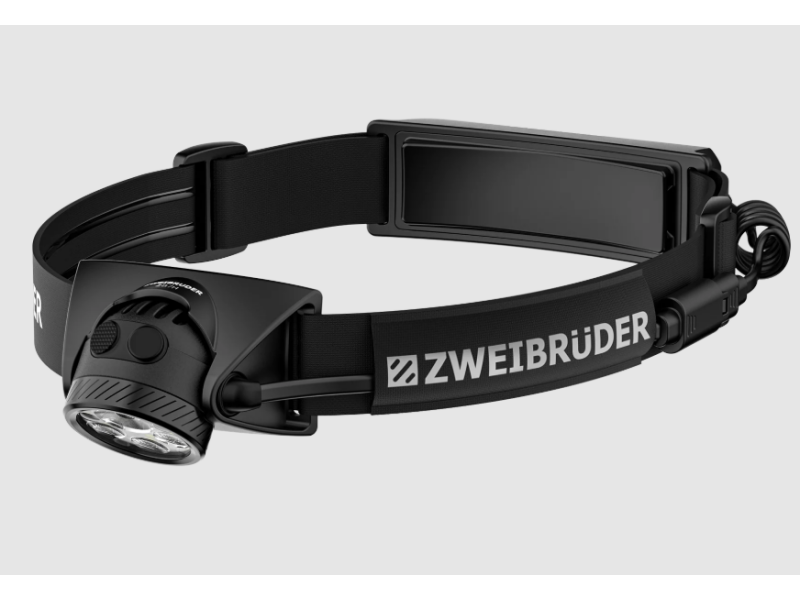 Lampada frontale ricaricabile ZWEI BRUDER ZB7H - 1200 lm