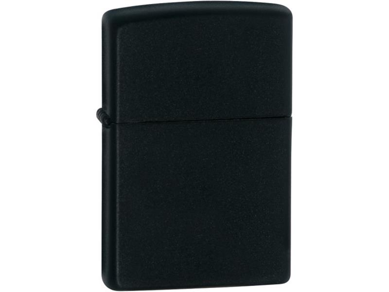 ZIPPO 218 Regular schwarz matt