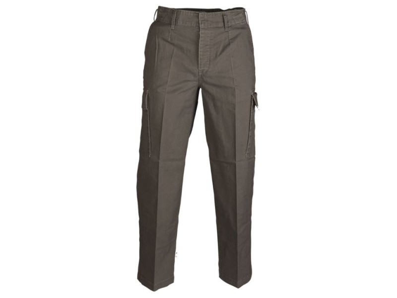Pantaloni militari MOLESKIN grigio oliva