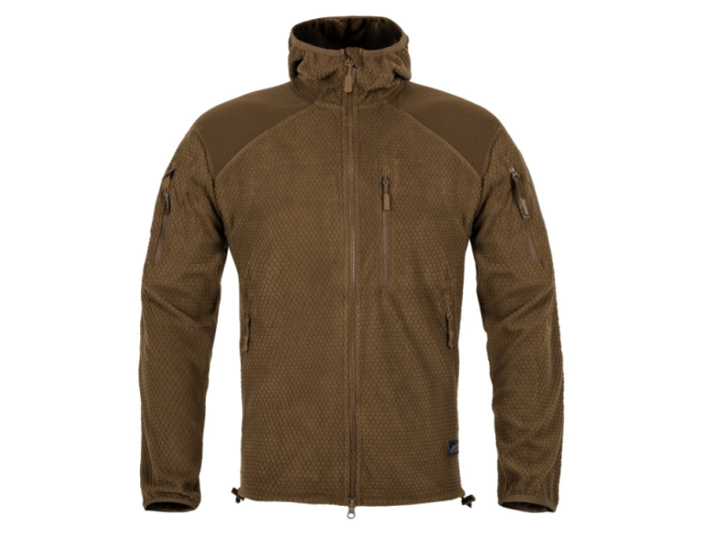 Maglietta in pile HELIKON Alpha Hoodie - nera