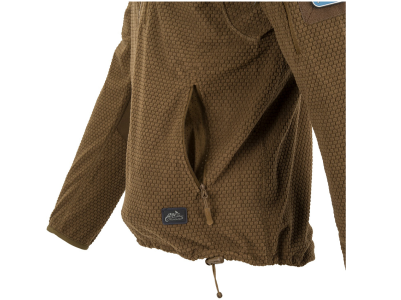 Maglietta in pile HELIKON Alpha Hoodie - nera