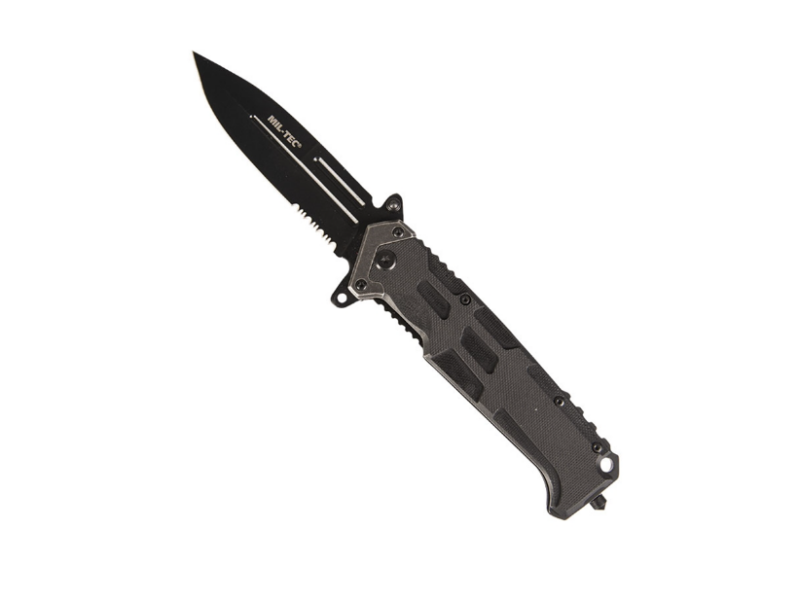 MILTEC Black Assault Folding Knife