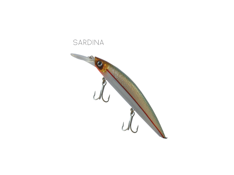 DTD Ballsitic lure - 110 mm (Sardine)